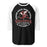 Round Rock High School Dragons Unisex 3/4 sleeve Raglan T-shirt 206