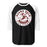 Round Rock High School Dragons Unisex 3/4 sleeve Raglan T-shirt 215