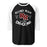 Round Rock High School Dragons Unisex 3/4 sleeve Raglan T-shirt 228
