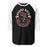 Round Rock High School Dragons Unisex 3/4 sleeve Raglan T-shirt 229