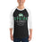 Man wearing Spring High School Lions Unisex 3/4 Sleeve Raglan T-shirt 217