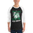 Man wearing Spring High School Lions Unisex 3/4 Sleeve Raglan T-shirt 205