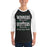 Man wearing Spring High School Lions Unisex 3/4 Sleeve Raglan T-shirt 237