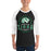 Man wearing Spring High School Lions Unisex 3/4 Sleeve Raglan T-shirt 206