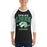Man wearing Spring High School Lions Unisex 3/4 Sleeve Raglan T-shirt 213