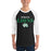 Man wearing Spring High School Lions Unisex 3/4 Sleeve Raglan T-shirt 017