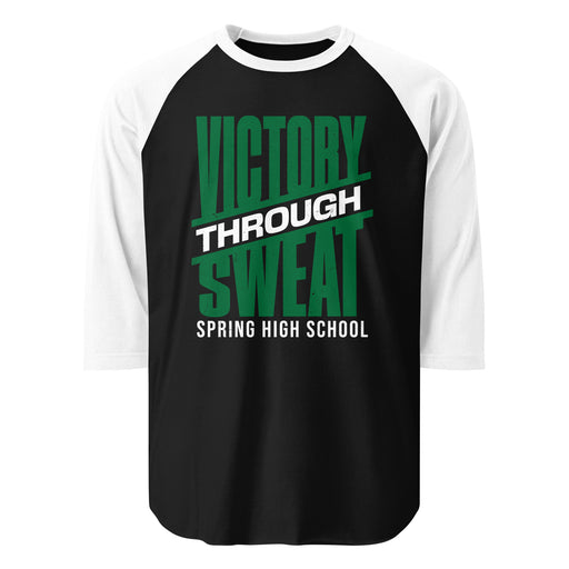 Spring High School Lions Unisex 3/4 Sleeve Raglan T-shirt 241