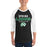 Man wearing Spring High School Lions Unisex 3/4 Sleeve Raglan T-shirt 003