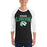 Man wearing Spring High School Lions Unisex 3/4 Sleeve Raglan T-shirt 234