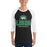 Man wearing Spring High School Lions Unisex 3/4 Sleeve Raglan T-shirt 222