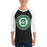 Man wearing Spring High School Lions Unisex 3/4 Sleeve Raglan T-shirt 216A