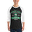 Man wearing Spring High School Lions Unisex 3/4 Sleeve Raglan T-shirt 221A