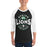 Man wearing Spring High School Lions Unisex 3/4 Sleeve Raglan T-shirt 218