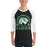Man wearing Spring High School Lions Unisex 3/4 Sleeve Raglan T-shirt 208