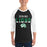 Man wearing Spring High School Lions Unisex 3/4 Sleeve Raglan T-shirt 024