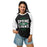 Woman wearing Spring High School Lions Unisex 3/4 Sleeve Raglan T-shirt 210