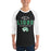 Man wearing Spring High School Lions Unisex 3/4 Sleeve Raglan T-shirt 040