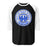 Taylor High School Mustangs Unisex 3/4 sleeve Raglan T-shirt 220