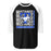 Taylor High School Mustangs Unisex 3/4 sleeve Raglan T-shirt 235
