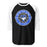 Taylor High School Mustangs Unisex 3/4 sleeve Raglan T-shirt 224