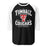 Tomball High School Cougars Unisex 3/4 sleeve Raglan T-shirt 022