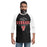 Front view of man wearing Tomball High School Cougars Unisex 3/4 sleeve Raglan T-shirt 040