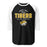 Tomball West High School Tigers Unisex 3/4 sleeve Raglan T-shirt 040