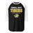 Tomball West High School Tigers Unisex 3/4 sleeve Raglan T-shirt 003