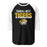 Tomball West High School Tigers Unisex 3/4 sleeve Raglan T-shirt 024