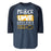 Nimitz High School Cougars Unisex 3/4 Sleeve Raglan T-shirt 240
