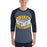 Manw earing Nimitz High School Cougars Unisex 3/4 Sleeve Raglan T-shirt 242
