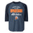 Seven Lakes High School Spartans Unisex 3/4 sleeve Raglan T-shirt 034
