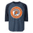 Seven Lakes High School Spartans Unisex 3/4 sleeve Raglan T-shirt 216
