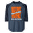 Seven Lakes High School Spartans Unisex 3/4 sleeve Raglan T-shirt 241