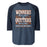 Seven Lakes High School Spartans Unisex 3/4 sleeve Raglan T-shirt 237