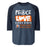 Seven Lakes High School Spartans Unisex 3/4 sleeve Raglan T-shirt 240