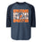 Seven Lakes High School Spartans Unisex 3/4 sleeve Raglan T-shirt 233