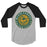 Klein Forest High School Unisex 3/4 Sleeve Raglan T-shirt 02