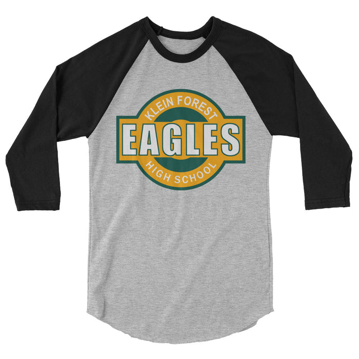 Klein Forest High School Unisex 3/4 Sleeve Raglan T-shirt 11