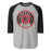 Coppell High School Cowboys Unisex 3/4 sleeve Raglan T-shirt 220