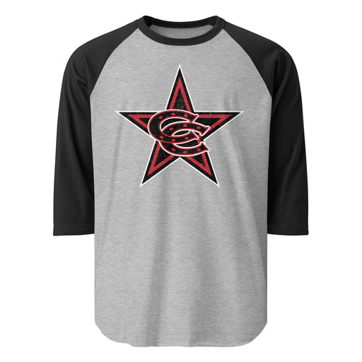 Coppell High School Cowboys Unisex 3/4 sleeve Raglan T-shirt 221