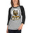 Woman wearing Hastings High School Bears Unisex 3/4 sleeve Raglan T-shirt 202