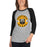 Woman wearing Hastings High School Bears Unisex 3/4 sleeve Raglan T-shirt 203