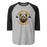 Hastings High School Bears Unisex 3/4 sleeve Raglan T-shirt 214