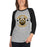 Woman wearing Hastings High School Bears Unisex 3/4 sleeve Raglan T-shirt 214