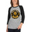 Woman wearing Hastings High School Bears Unisex 3/4 sleeve Raglan T-shirt 215