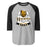 Hastings High School Bears Unisex 3/4 sleeve Raglan T-shirt 219