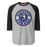 Hebron High School Hawks Unisex 3/4 sleeve Raglan T-shirt 203