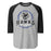 Hebron High School Hawks Unisex 3/4 sleeve Raglan T-shirt 206