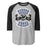 Hebron High School Hawks Unisex 3/4 sleeve Raglan T-shirt 207